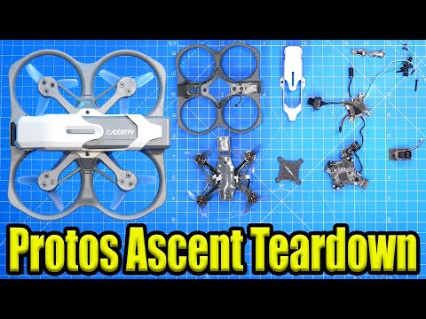 Видео: Разборка дрона CaddX Protos FPV — подробный обзор Ascent VTX!
