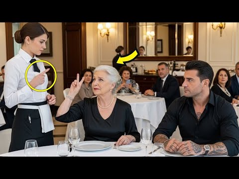 Видео: Застенчивая официантка приветствовала глухую мать босса мафии — её язык жестов привёл всех в восторг