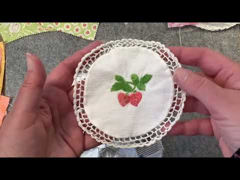 Видео: Мини-проект «Медленный стежок» / Идеи для моих следующих нескольких сумочек / #slowstitchminiproject