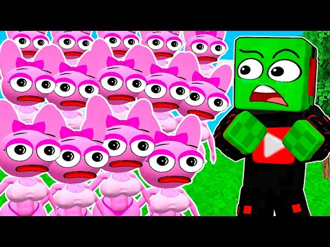 Видео: 100 ДЕВУШЕК ПИНКИ ВЛЮБИЛИСЬ В МЕНЯ В МАЙНКРАФТ СПРУНКИ SPRUNKI