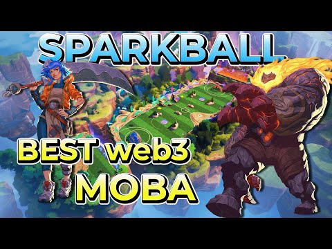 Видео: SPARKBALL P2E web3 футбольная MOBA | Лучшая МОБА веб3 | Розыгрыш 15 MATIC 🤩