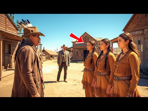 Видео: «Ты будешь их мужем» — вождь апачей оставил трёх высоких сестёр в амбаре фермера.