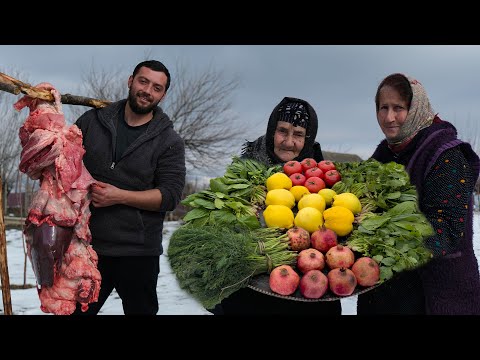 Видео: Этот бабушкин рецепт никогда не устареет! Готовим с бабушкой Сахибой | Кавказская семья