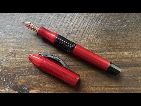 Видео: Перьевая ручка Conklin Nozac Classic 125th Anniversary Limited Edition с пером Omniflex