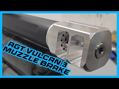 Видео: Конструкция дульного тормоза (AGT Vulcan 3)