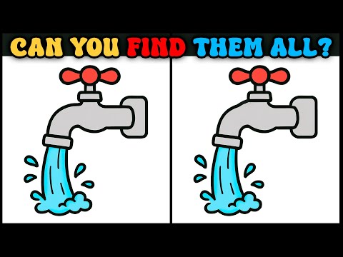 Видео: Найди отличия: лучший визуальный тест! Большинство проваливают за 30 секунд! [Найди отличия] #371
