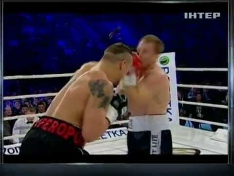 Видео: Александр Усик vs Андрей Князев - Большой Бокс - Интер