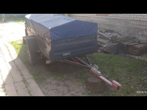 Видео: Автомобільний причіп до мотоблока#мотоблок#причіп