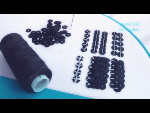 Видео: How to Sew On Sequins | Как пришить пайетки