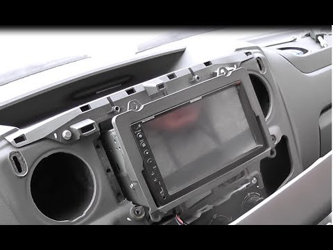 Видео: газель бизнес разборка облицовки новой панели и снятие магнитолы