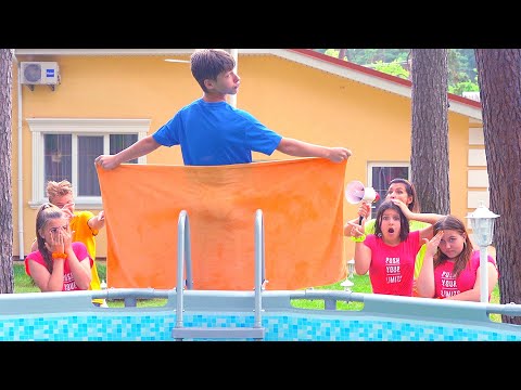 Видео: КТО ПОТЕРЯЛ В БАССЕЙНЕ ПЛАВКИ? Весь ЛАГЕРЬ В ШОКЕ!!!