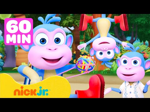 Видео: Башмачок шалит! №5 🐵 60 минут | Дора и друзья