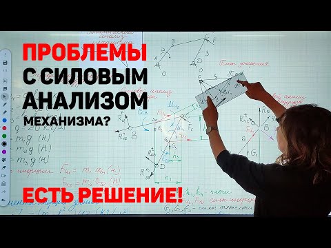Видео: ЛЕКЦИЯ # 11. ТММ. Определение инерционных нагрузок. Определение реакций в кинематических парах.