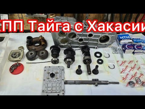 Видео: Кпп снегохода Тайга 2004г.в. Установка конических подшипников 30303 в паразитные шестерни !!!