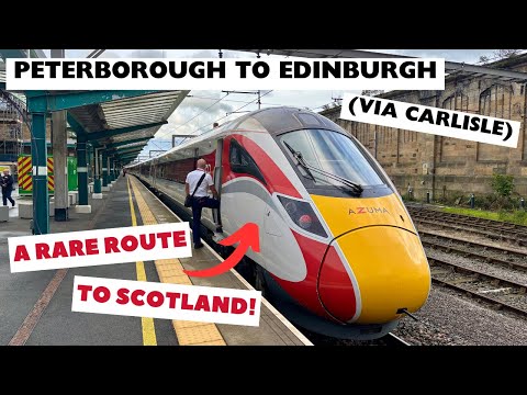 Видео: Главная линия Восточного побережья… через Западное побережье!? Специальный объезд LNER!