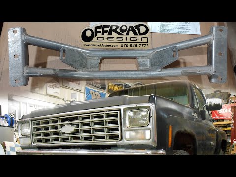 Видео: Установка поперечины двигателя Chevrolet Silverado OffRoad Design 80