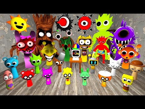 Видео: ВСЕ СПРУНКИ ХОРРОР КАЧКИ ПОППИ ПЛЕЙТАЙМ СПАНЧ БОБ МИСТЕР СОЛНЦЕ В ГРЕННИ ОНЛАЙН ВСЕ СЕРИИ Gmod