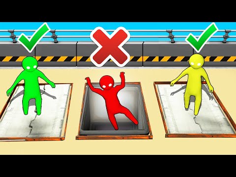 Видео: САМЫЙ НЕВЕЗУЧИЙ ЧЕЛОВЕК - GANG BEASTS