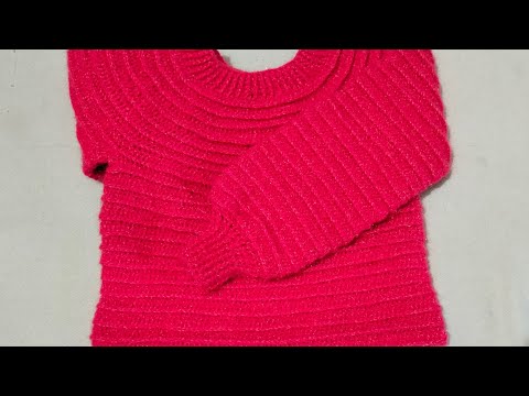 Видео: Как связать красивый укороченный топ крючком для девочки (размер 34-36)