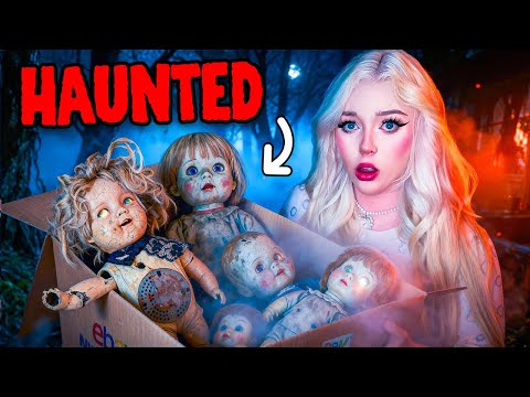 Видео: НЕ ОТКРЫВАЙТЕ ЗАГАДОЧНУЮ КОРОБКУ С КУКЛОЙ-ПРИЗРАКОМ В ХЭЛЛОУИН...