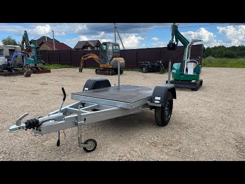 Видео: Продажа Мини Экскаватора в комплекте с Прицепом Переславль Залесский