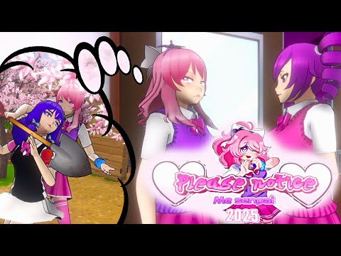 Видео: Осторожно! Этот сладкий мод может вызвать диабет! - Please notice me Senpai MOD Yandere Simulator