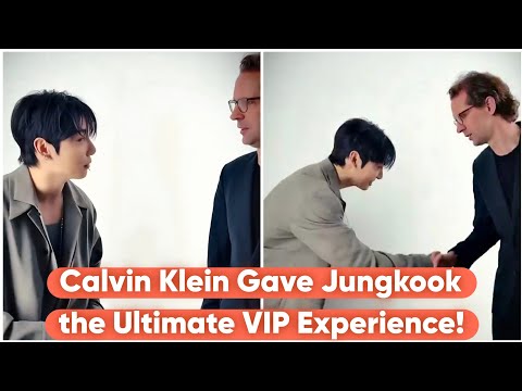 Видео: Почему Calvin Klein дал Чонгуку лучший VIP на Fashion Week?