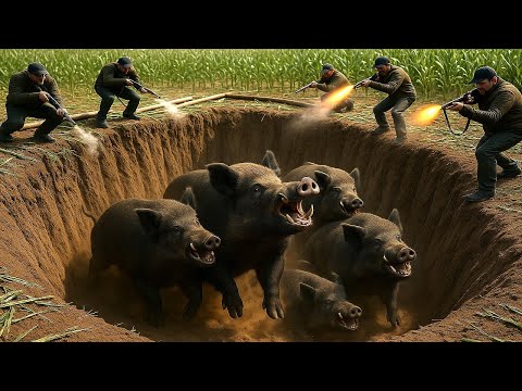 Видео: Древние методы охоты и контроля диких зверей без оружия, используемые фермерами