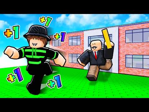 Видео: Каждая секунда +1 СКОРОСТЬ, чтобы сбежать из школы!