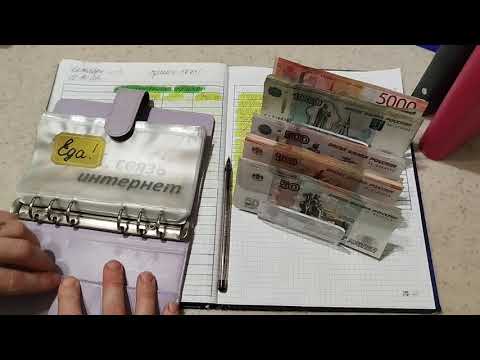 Видео: Октябрь 2025г. чек №3 Распределение по конвертам, распределяю 57750💰💸💌