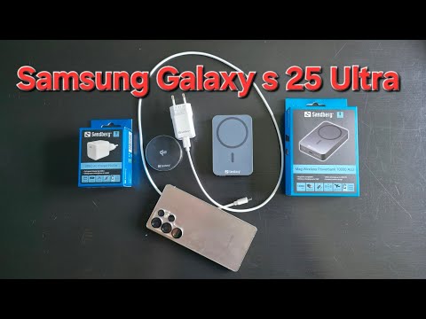 Видео: Samsung Galaxy s 25 Ultra беспроводные зарядки и повербанки 