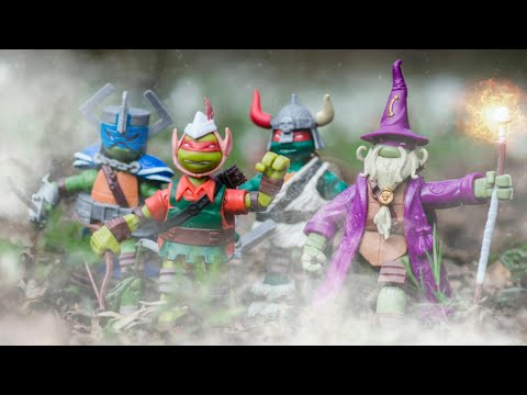 Видео: Игровые Черепашки LARP (РИЖД) - Обзор Фигурок По Вселенной Черепашки Ниндзя 2012 года