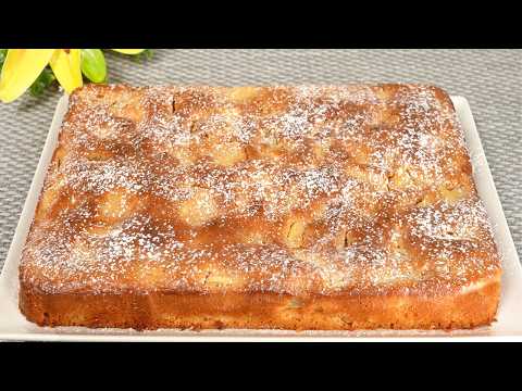 Видео: Яблочный пирог с 3 яблоками, который тает во рту! Этот рецепт ищут все!