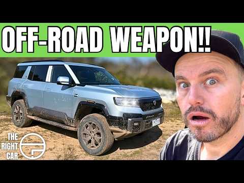 Видео: Обзор Denza B8 в Австралии: внедорожные испытания 4x4