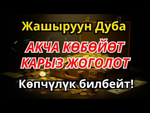 Видео: Миллионерлердин купуя байлык тилеги — карыздан арылып, молчулукка жетишиңиз