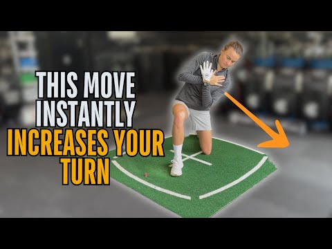 Видео: Упражнение на замах в гольфе, которое мгновенно увеличит поворот вашего замаха (измерения доказаны!)