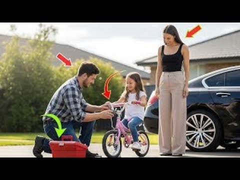 Видео: Механик чинит велосипед маленькой девочки, а затем появляется ее мама и меняет его жизнь навсегда!»