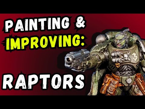 Видео: Как покрасить Raptors Space Marines для Warhammer40k