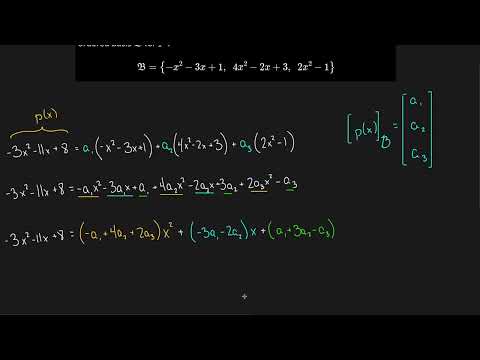 Видео: 10.2 Координатные векторы