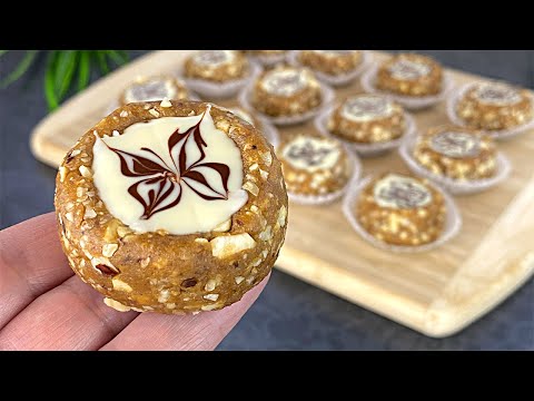 Видео: Никакого сахара, никакой муки! Супер-быстрое наслаждение Рождеством и праздниками! Тает во рту