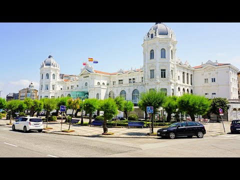 Видео: Жизнь в Испании , Santander