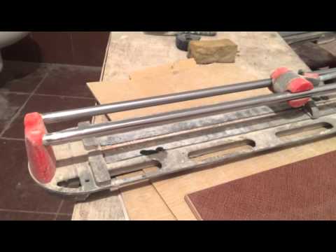 Видео: Как отрезать плитку. Самый дешевый плиткорез