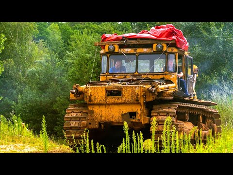 Видео: ДЭТ-250 Тест-драйв. DET-250 testfahrt  / Test Drive after changing the engine.