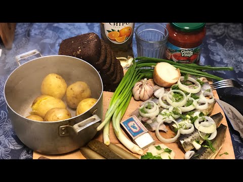 Видео: СЕЛЁДКА + ИВАСИ+ КАРТОШЕЧКА МУКБАНГ MUKBANG