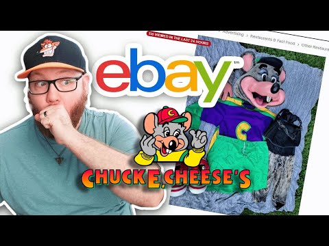 Видео: РЕДКИЕ ВЕДРА CHUCK E CHEESE НА EBAY!!!