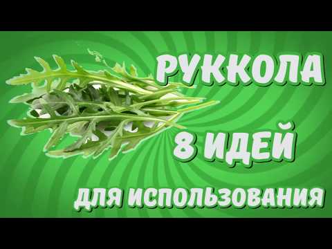 Видео: Руккола: готовим салаты, пасту, пиццу, замораживаем на зиму