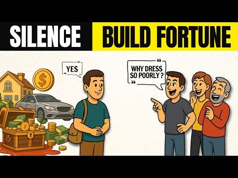Видео: Почему, оставаясь незаметным, вы становитесь богаче (разбогатейте, не привлекая внимания окружающих)