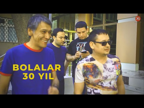 Видео: "Болалар" гурухига га 30 йил.