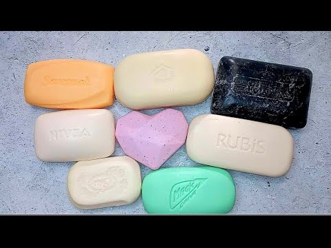 Видео: ASMR cutting dry soap, cutting soap, резка сухого мыла