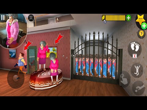 Видео: Scary Teacher 3D Tani Army Clones Новое обновление главы Тролль Мисс Т Каждый день!